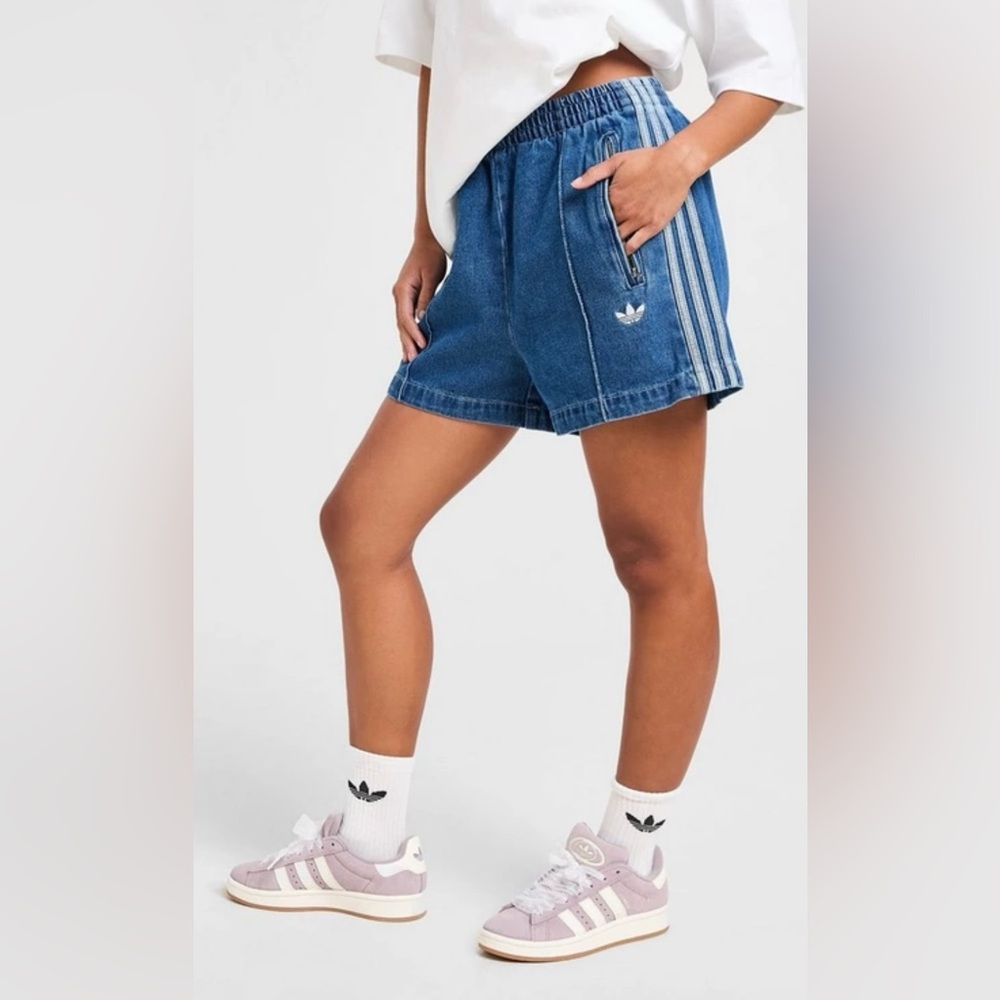 Adidas Denim Firebird Shorts